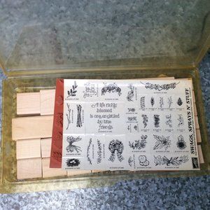 Stampin Up Swags, Sprays, N' Stuff Rubber Stamp